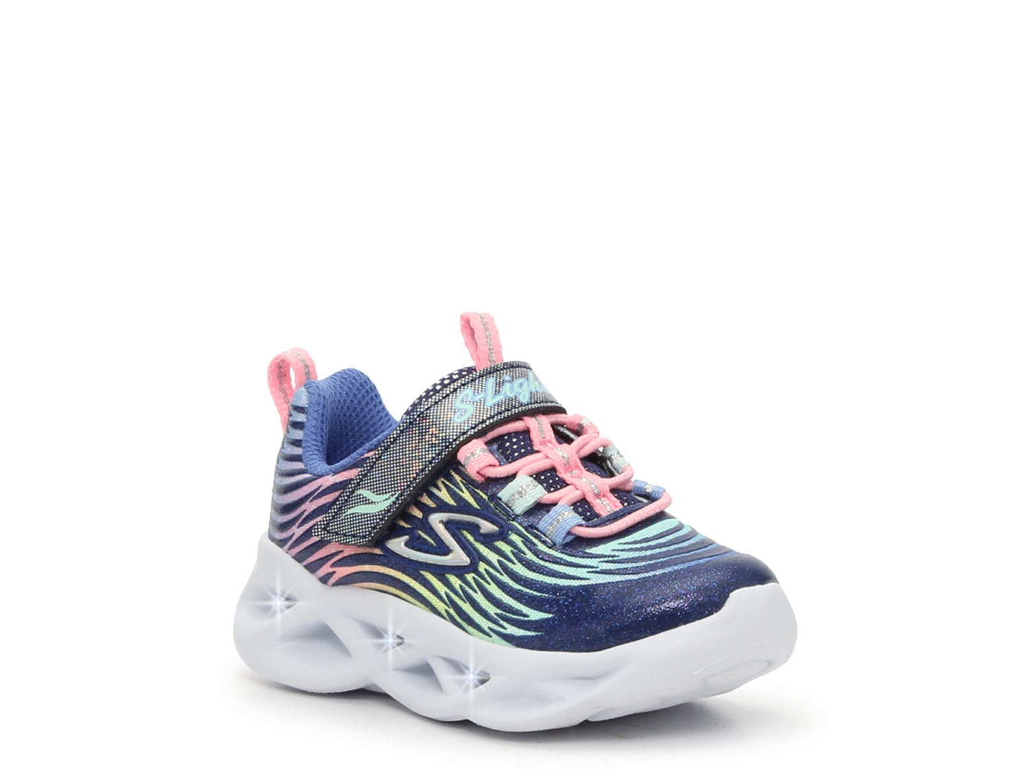 Skechers S-Lights Twisty Brights Light-Up Sneaker - Kids' - Free