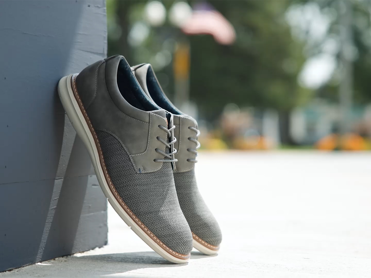 Nunn Bush Chase Knit Plain Toe Oxford - Free Shipping | DSW