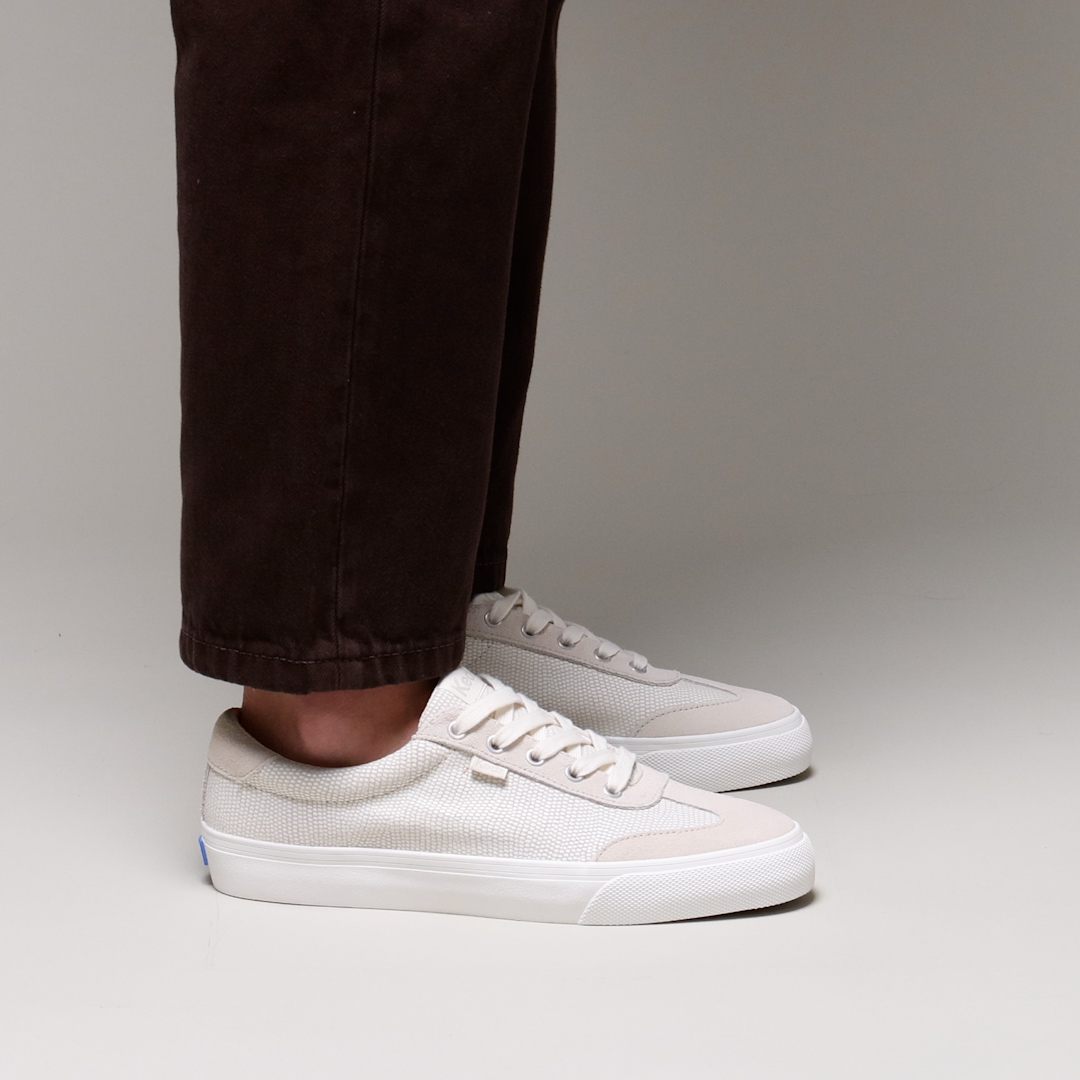 Jump Kick T-Toe Dalmata Leather/Suede Lace Up