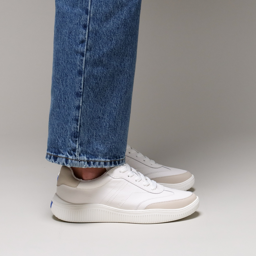 Contest Perforated Leather Lace Up