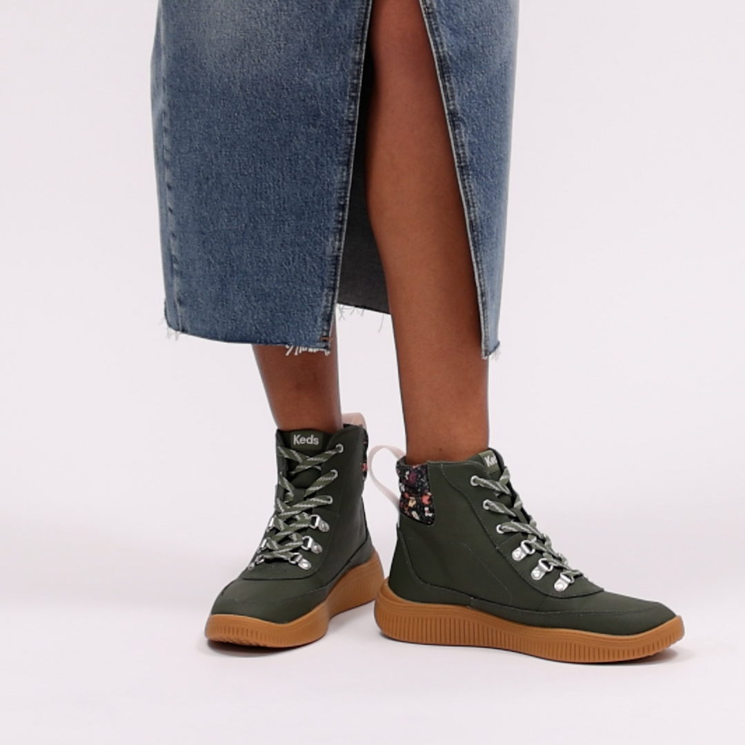 Nova Boot Lace Coated Canvas/Nylon