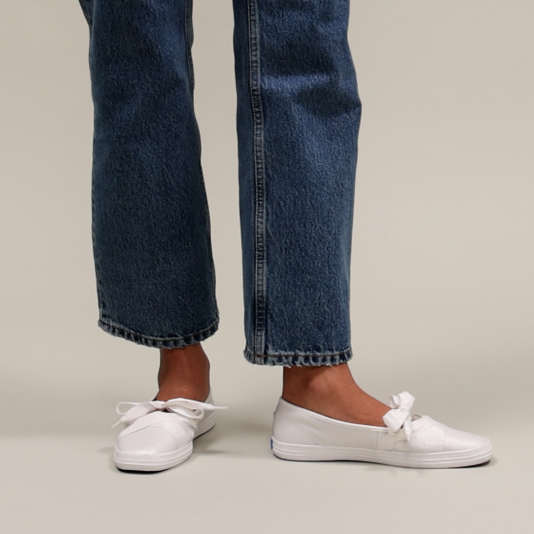 Square Toe Ballet Leather