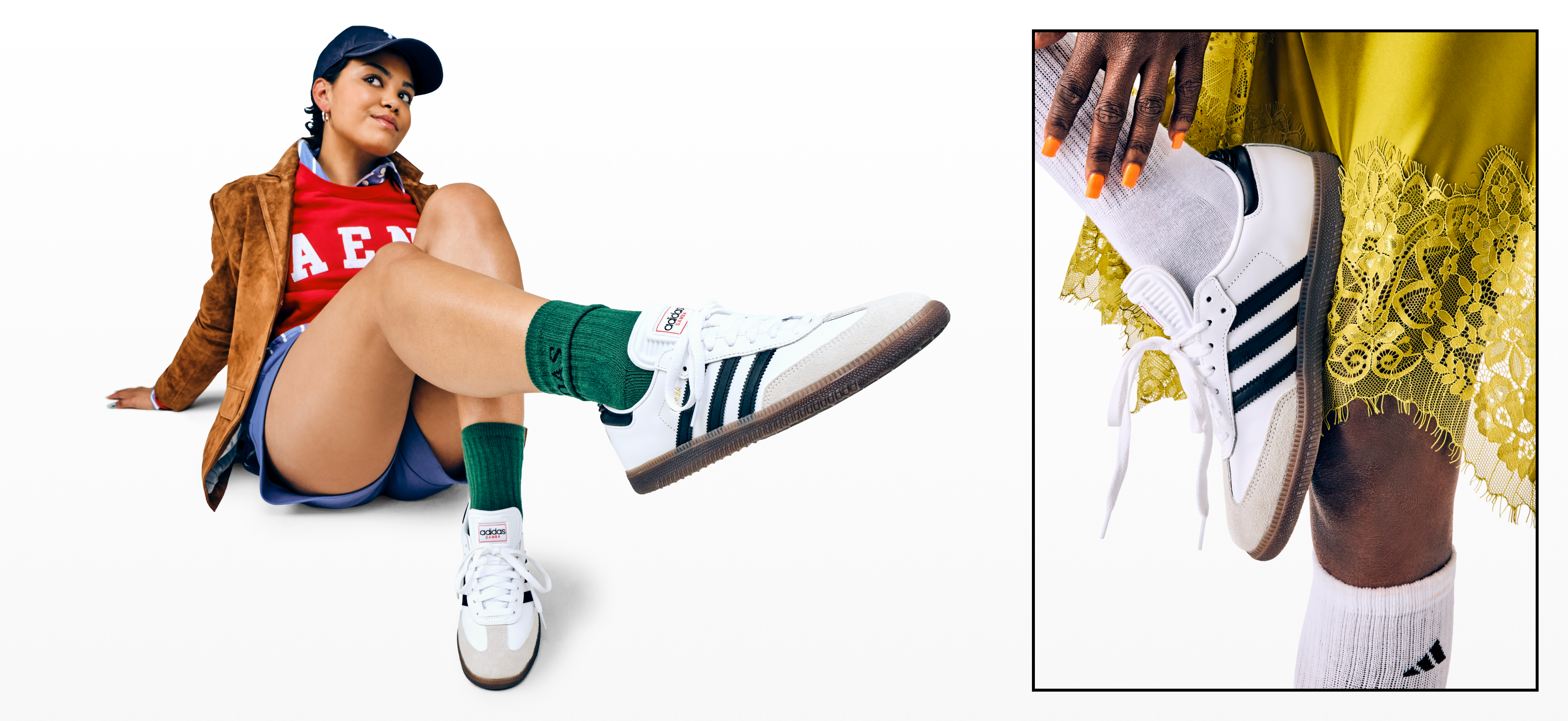 Shop the Adidas samba indoor sneaker now at DSW in men's, women's, and kids' sizes.